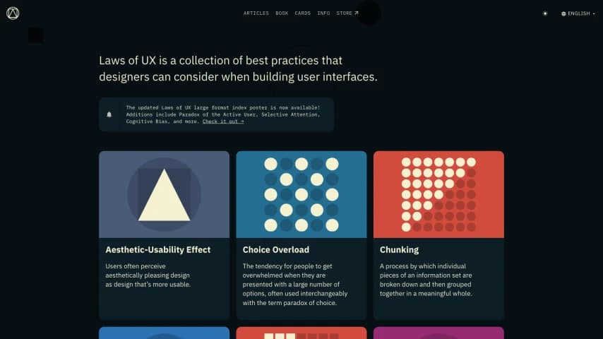 Laws of UX 预览